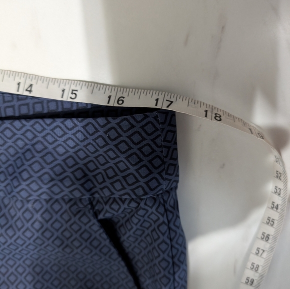 Greg Norman Curvy Women Blue TROUSERS Size 34" Waist - Picture 9 of 13